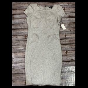 Signature Studio heather gray pencil dress small